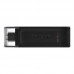 USB3.2 64GB Type-C Kingston DataTraveler 70 Black (DT70/64GB)
