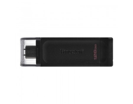 USB3.2 128GB Type-C Kingston DataTraveler 70 Black (DT70/128GB)