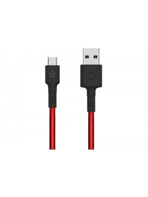 Кабель ZMI Braided USB-microUSB 1m Red (AL603)