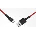 Кабель ZMI Braided USB-USB Type-C 2m Red (AL431)