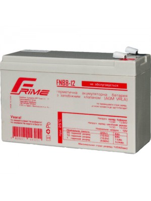 Аккумуляторная батарея Frime 12V 8AH (FNB8-12) AGM