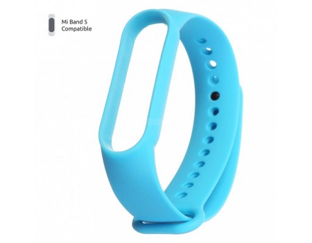 Ремешок Armorstandart для браслета Xiaomi Mi Band 5/Mi Band 6 Light Blue (ARM56987)