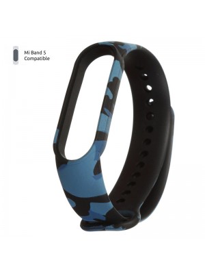 Ремешок Armorstandart для браслета Xiaomi Mi Band 5/Mi Band 6 Khaki Blue (ARM57016)