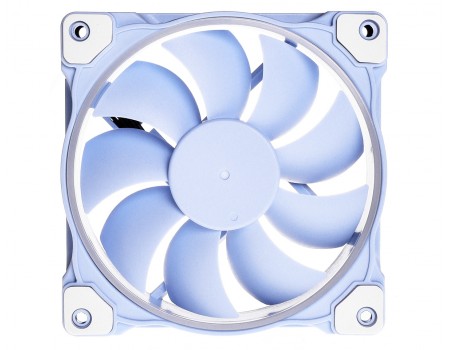 Вентилятор ID-Cooling ZF-12025-Baby Blue, 120x120x25мм, 4-pin PWM, голубой
