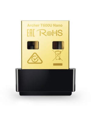 Бездротовий адаптер TP-Link Archer T600U Nano (AC600, mini)