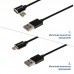 Кабель Grand-X USB-microUSB, магнитный, 1м, Black (MG-01M)