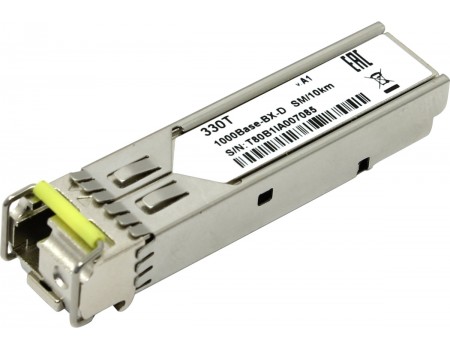 Модуль D-Link SFP 330T/10KM 1port 1000BaseLX SM Fiber WDM (10км)