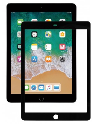 Защитное стекло BeCover для Apple iPad 9.7 (2018) Black (703737)
