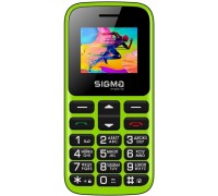 Мобильный телефон Sigma mobile Comfort 50 Hit 2020 Dual Sim Green (4827798120941)