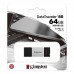 USB3.2 64GB Type-C Kingston DataTraveler 80 Grey/Black (DT80/64GB)