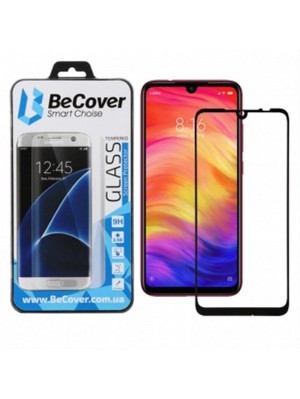 Защитное стекло BeCover для Xiaomi Redmi Note 7 Black (703189)