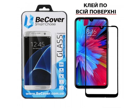 Защитное стекло BeCover для Xiaomi Redmi 7 Black (703681)