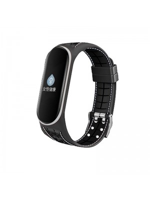 Ремешок BeCover Lattice Style для Xiaomi Mi Smart Band 5/Mi Smart Band 6 Gray (705161)