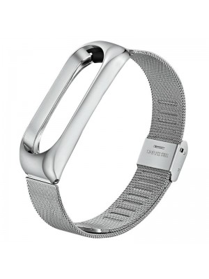 Ремешок BeCover Metal для Xiaomi Mi Smart Band 5/Mi Smart Band 6 Silver (705147)