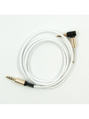 Аудио-кабель Dengos mini-Jack 3.5 mm(M)-mini-Jack 3.5 mm(M) 1м, White (AUDIO-PLS-UG-WHITE)