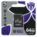 MicroSDXC 64GB Class 10 Hi-Rali + SD-adapter (HI-64GBSDCL10-01)