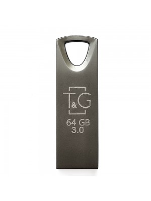 USB3.0 64GB T&G 117 Metal Series Black (TG117BK-64G3)