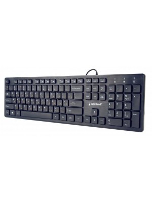 Клавіатура Gembird KB-MCH-03-UA Ukr Black USB