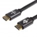 Кабель Atcom (AT23785) Premium HDMI-HDMI ver 2.1, 4К, 5м, Black, пакет