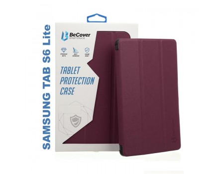Чохол-книга BeCover Smart для Samsung Galaxy Tab S6 Lite SM-P610/SM-P615 Red Wine (705216)