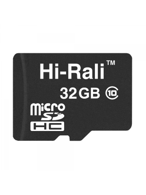 MicroSDHC  32GB Class 10 Hi-Rali (HI-32GBSDCL10-00)