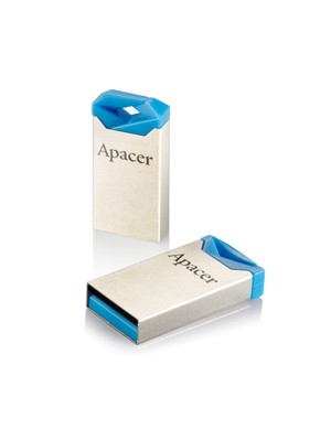 USB 64GB Apacer AH111 Silver/Blue (AP64GAH111U-1)