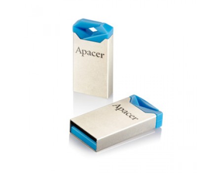 USB 64GB Apacer AH111 Silver/Blue (AP64GAH111U-1)