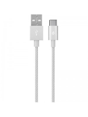 Кабель Ttec (2DK18G) USB - Type-C, AlumiCable, 1.2м, Silver