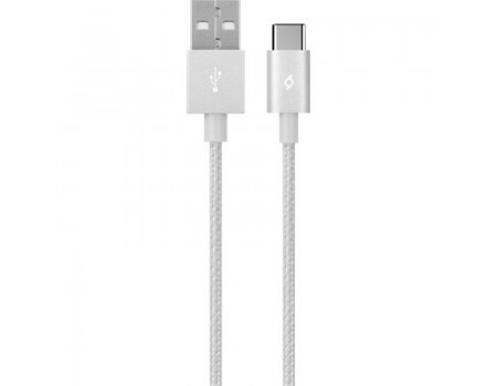 Кабель Ttec (2DK18G) USB - Type-C, AlumiCable, 1.2м, Silver