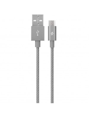 Кабель Ttec (2DK11UG) USB - мicroUSB AlumiCable, 1.2м, Space Gray