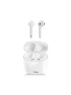 Bluetooth-гарнитура Ttec AirBeat LiteTrue Wireless Headsets White (2KM129B)