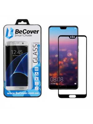 Защитное стекло BeCover для Huawei P20 Black (702169)