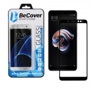 Защитное стекло BeCover для Xiaomi Redmi Note 5 Black (702225)