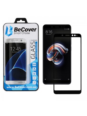 Защитное стекло BeCover для Xiaomi Redmi Note 5 Black (702225)