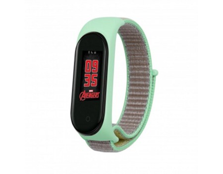 Ремешок BeCover Nylon Style для Xiaomi Mi Smart Band 5 Green/Sand (705419)