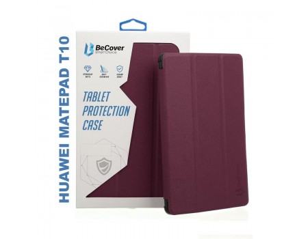 Чохол-книжка BeCover Smart Case для Huawei MatePad T 10 Red Wine (705396)