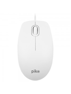 Мышь Piko MS-009 (1283126467141) White USB