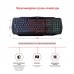 Комплект (клавіатура, миша) Piko GX50 Black USB (1283126506208) + килимок