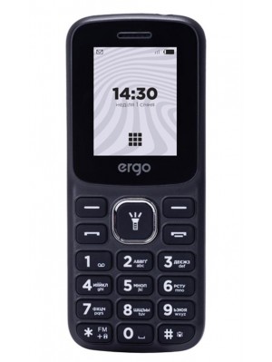Мобильный телефон Ergo B182 Dual Sim Black