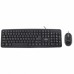 Комплект (клавиатура, мышь) Esperanza TK106 Black USB