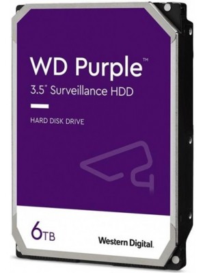 HDD SATA 6.0TB WD Purple 5400rpm 128MB (WD62PURZ)