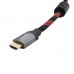 Кабель Extradigital (KBH1633) HDMI-HDMI, ферриты, 1.5м Black/Red