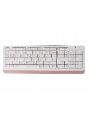 Клавиатура A4Tech FK10 Ukr Pink USB