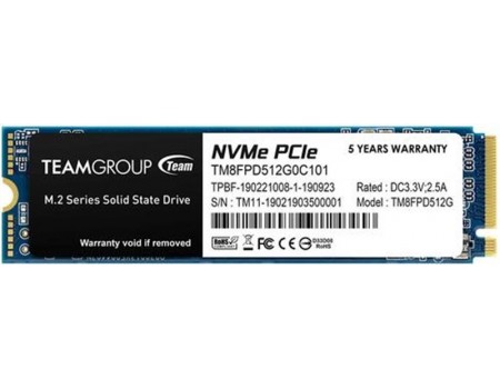 SSD 512GB Team MP33 Pro M.2 2280 PCIe 3.0 x4 3D TLC (TM8FPD512G0C101)
