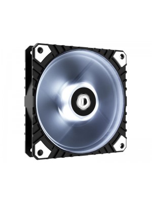 Вентилятор ID-Cooling WF-12025-XT-W, 120х120х25мм, 4pin PWM, чорний із білим