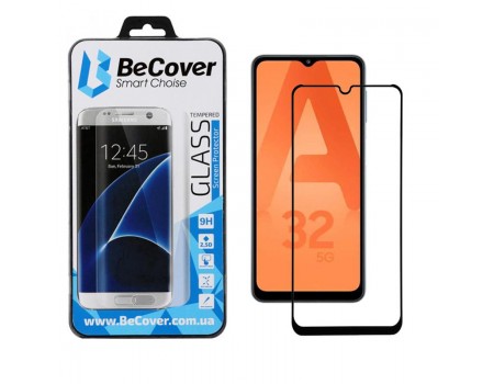 Захисна скло BeCover для Samsung Galaxy A32 SM-A325 Black (705656)