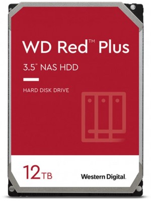 HDD SATA 12.0TB WD Red Plus 7200rpm 256MB (WD120EFBX)