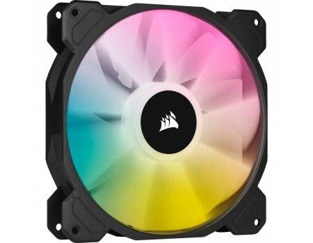 Вентилятор Corsair iCUE SP140 RGB Elite Performance (CO-9050110-WW), 140x140x25мм, 4-pin PWM, черный