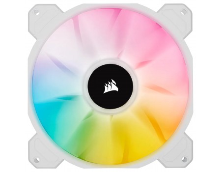 Вентилятор Corsair iCUE SP140 RGB Elite Performance (CO-9050138-WW), 140x140x25мм, 4-pin PWM, белый