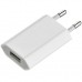 Сетевое зарядное устройство iPhone 3G/3GS/4G/4GS/5 (1USBx1A) 1000mAh White (S07022)